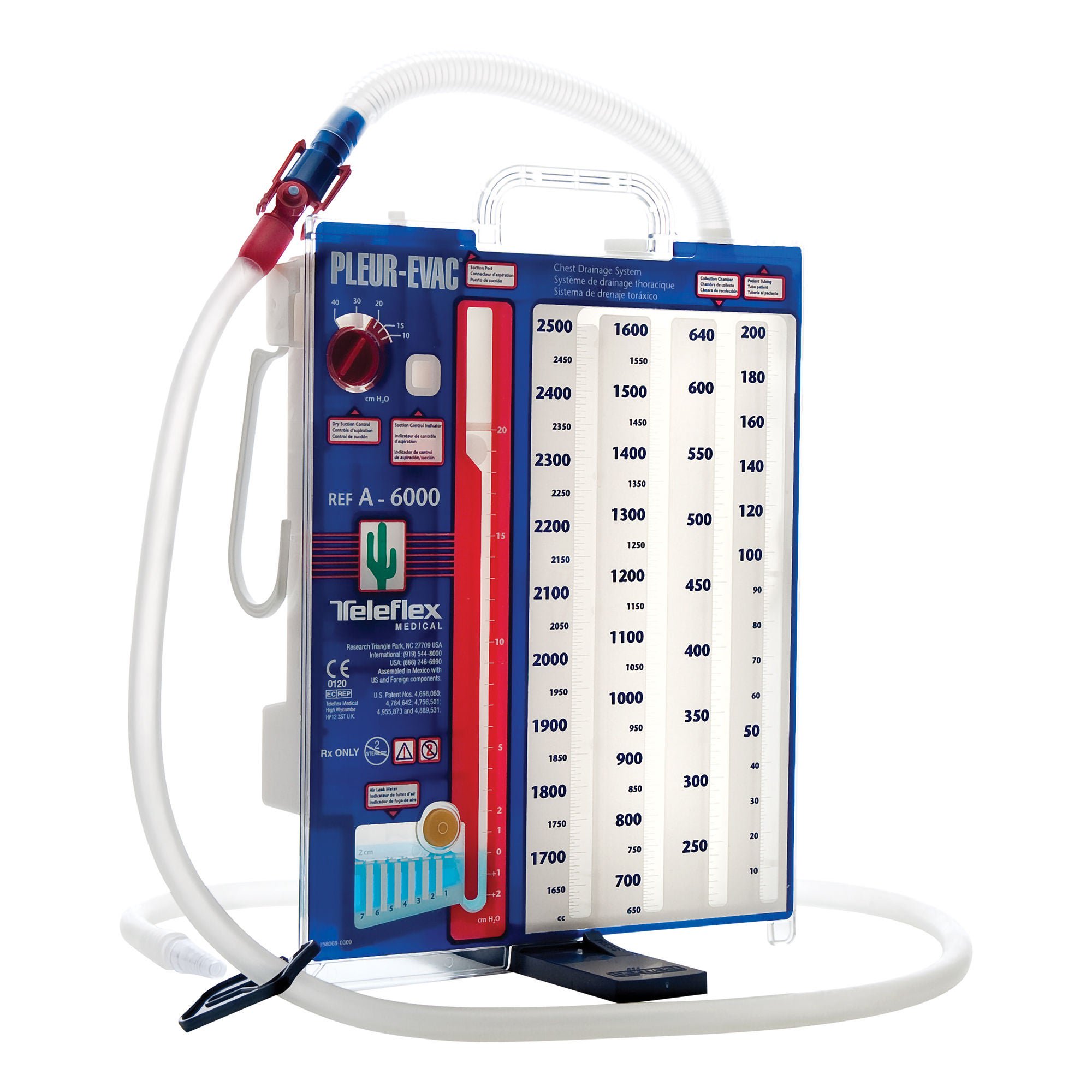 Teleflex Medical DRAINAGE UNIT, PLEUR-VAC LF (6/CS)