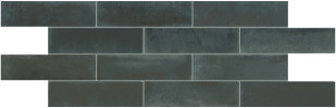 Frankfurt Dark Green 2×8 Field Tile Glossy