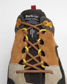 Barbour x Flower Mountain Back Country Uni Trainers Brown Beige
