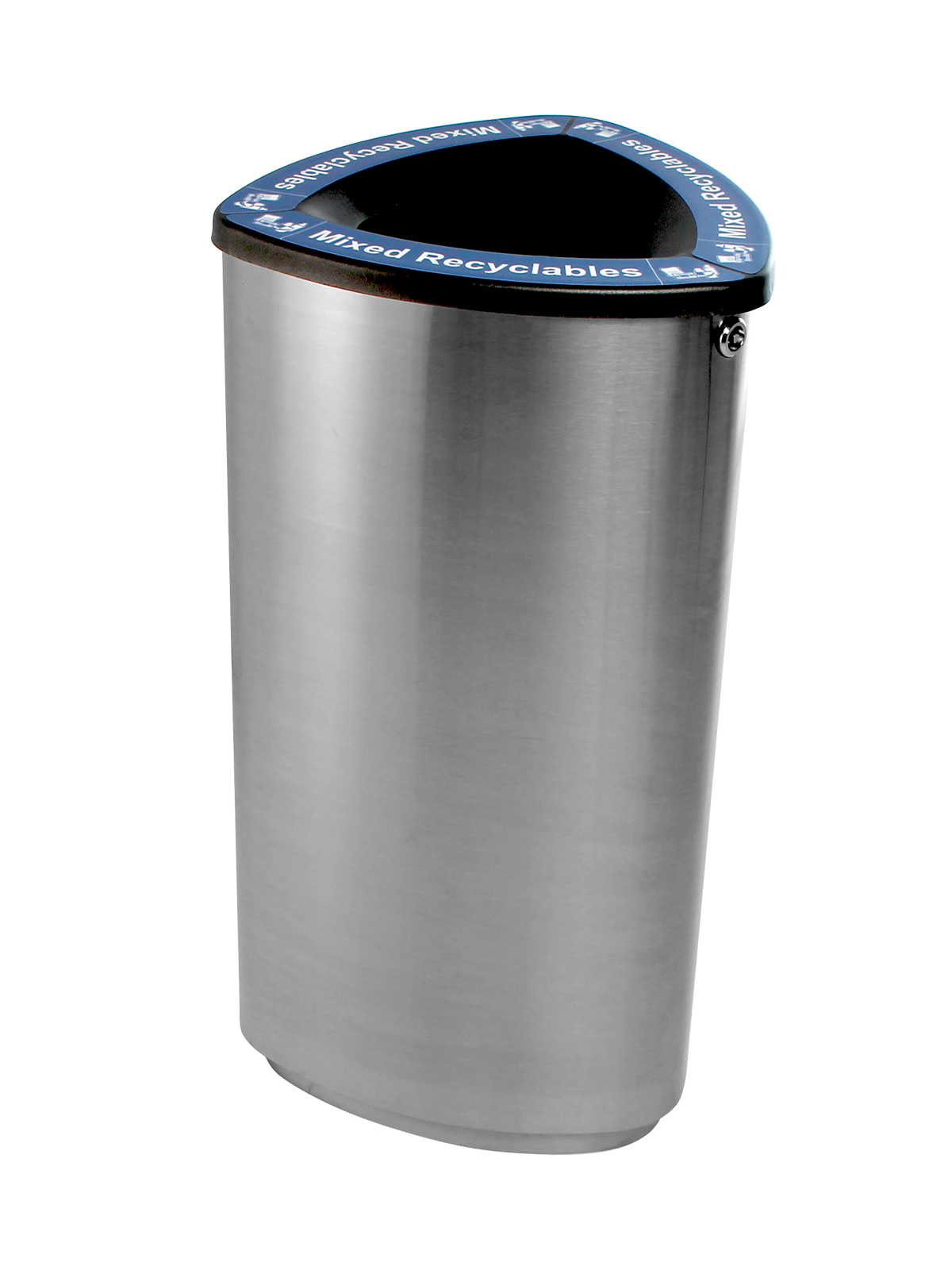 BOKA – Single – Kit – Mixed Recyclables – Full – Stainless Steel