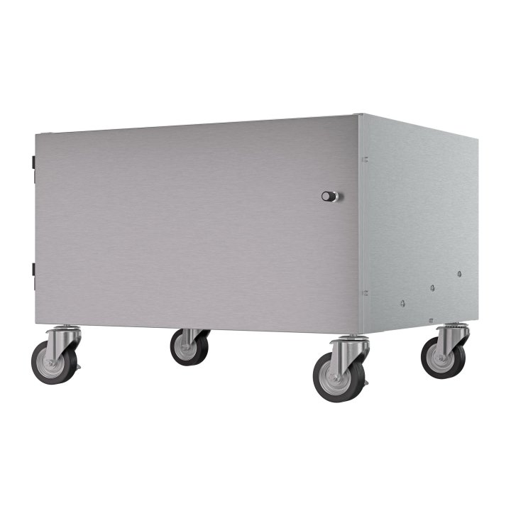 Steel Frame Floor Stand with Casters 31 ¾”  x 22 ½” x 26 ¼”