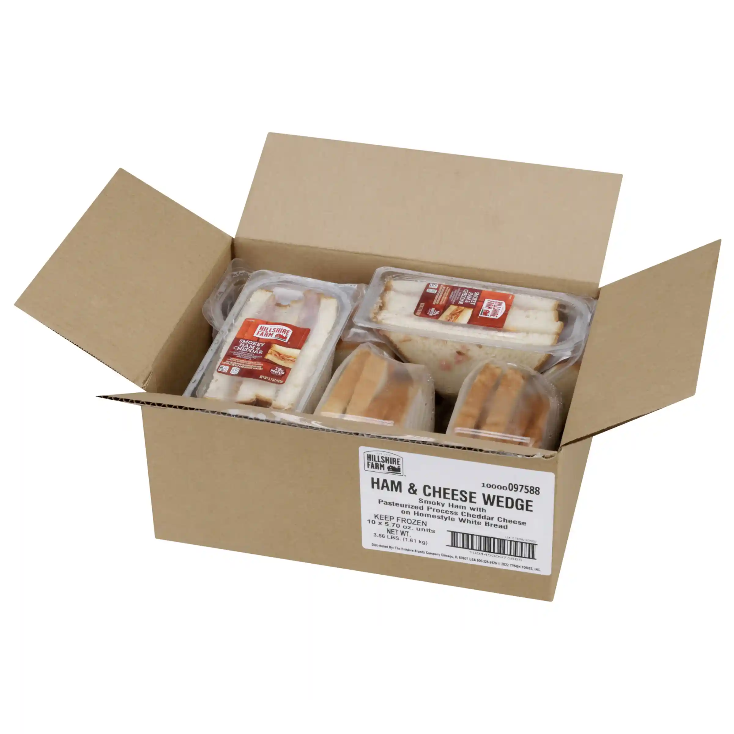 Hillshire Farm® Smoky Ham & Cheddar Wedge_image_4