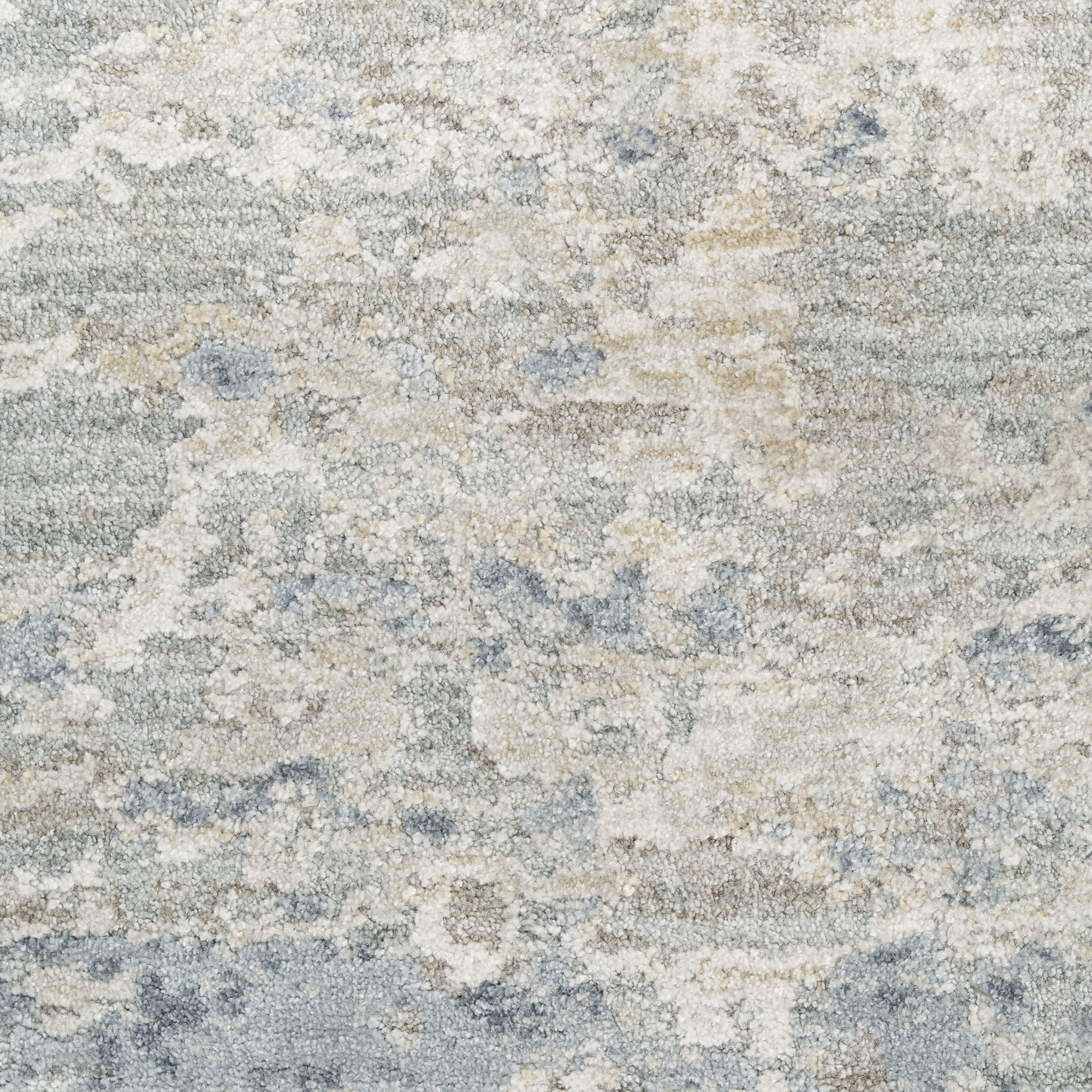 Nourison Envy 5'3" x 7'10" Blue Silver Modern Indoor Rug