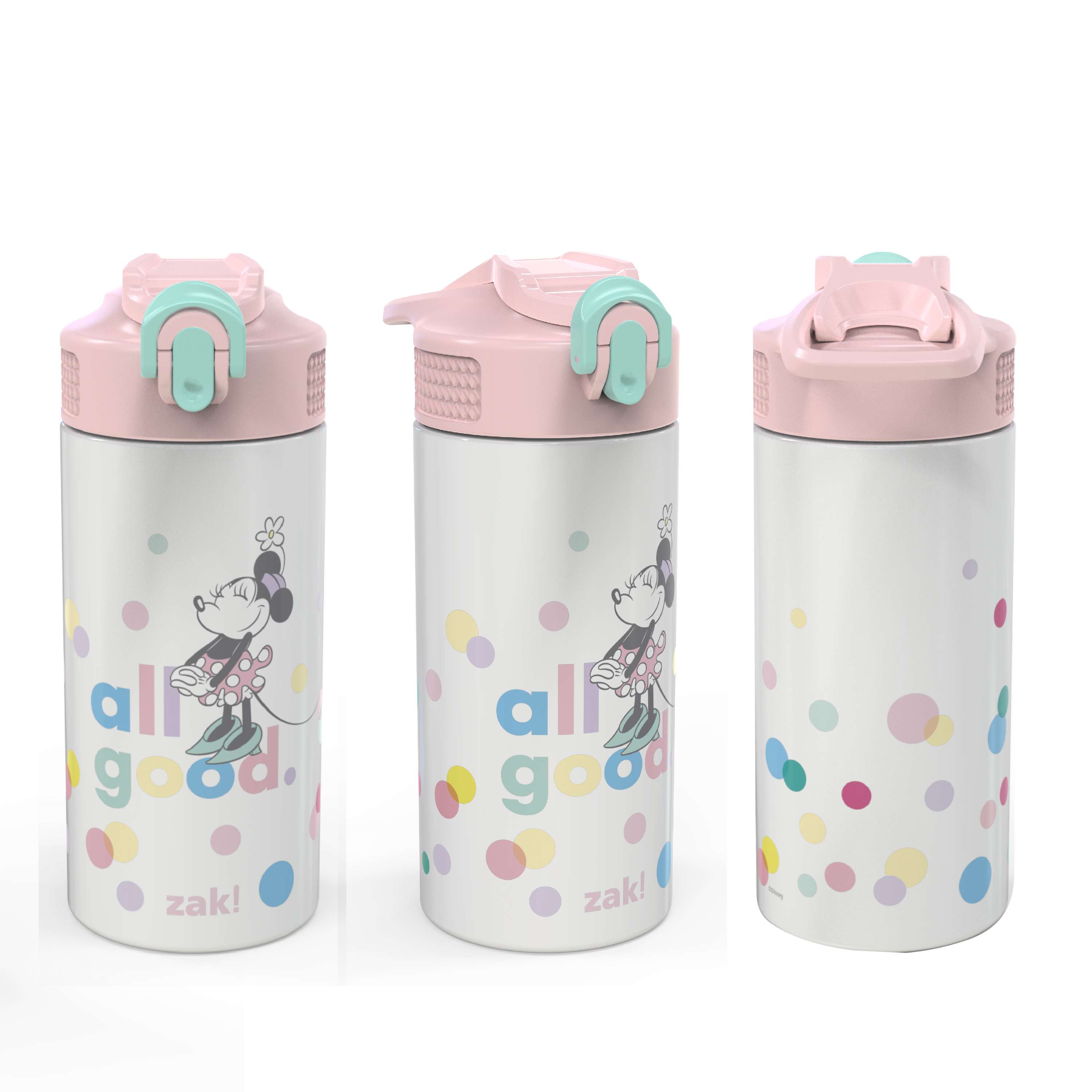 Disney 14 ounce Stainless Steel Vacuum Insulated Water Bottle, Minnie Mouse slideshow image 3 Disney 14 ounce Stainless Steel Vacuum Insulated Water Bottle, Minnie Mouse slideshow image 3