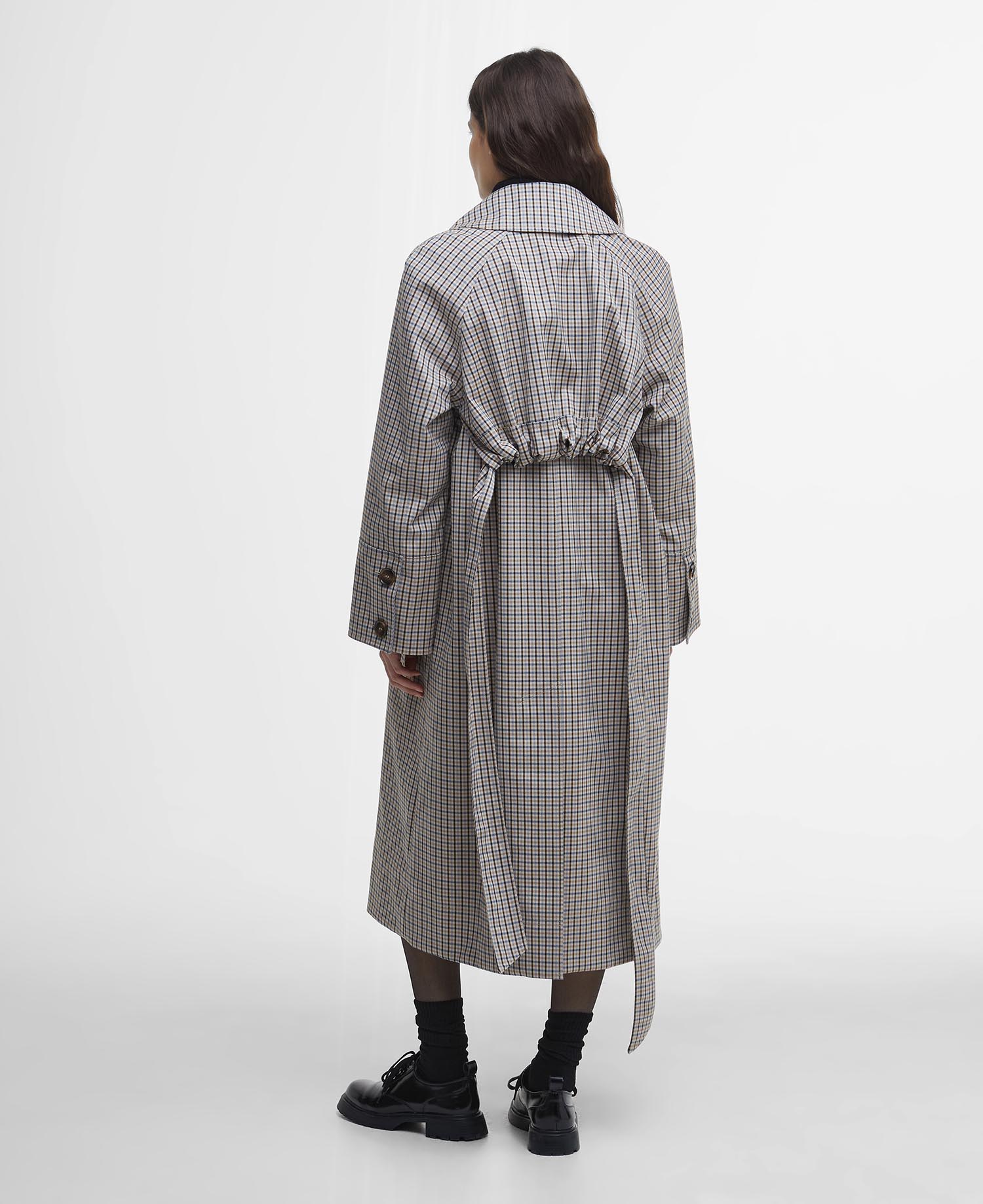 Beatrix Check Showerproof Trench Coat image number 2