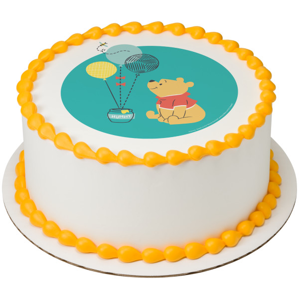 Disney Baby Winnie the Pooh 1st Birthday PhotoCake® Edible Image®