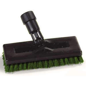 Carlisle, Flo-Pac, 8in, Swivel Scrub Heavy-Duty General Use, Nylon Bristles, Blue