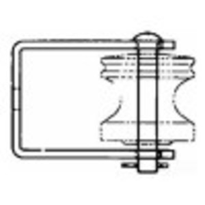 Hubbell Power Systems 0322 CHANCE® Insulator Clevis, Steel, 4-1/2 In. L ...