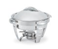 4 ⅕-quart Maximillian Steel™ round chafer