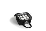 Medium 5-Series insulated catering bag with vinyl liner and 12-compartment divider