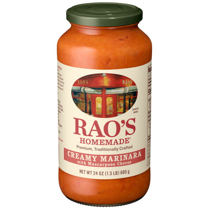 Creamy Marinara with Mascarpone Sauce, 24 oz