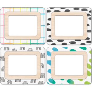 Creatively Inspired Name Tags, Pack of 40