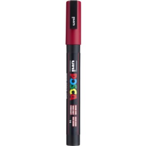 PC-3M Paint Marker, Fine Bullet Tip (0.9-1.3 mm), Dark Red