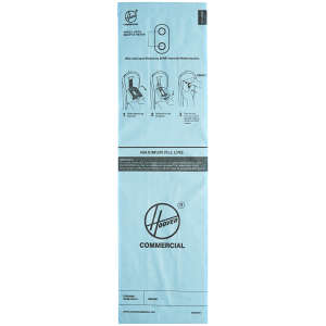 HOVAH10159, Hoover Commercial, Bag Vacuum Standard 10Pk 6Cs