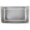 Full-size 6-inch-deep Super Pan® heavy-duty stainless steel steam table pan