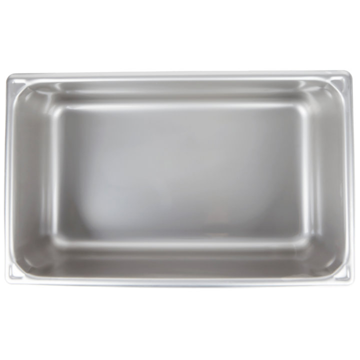 Full-size 6-inch-deep Super Pan® heavy-duty stainless steel steam table pan