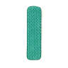 Rubbermaid Commercial, HYGEN, Microfiber Hook & Loop Dust Mop, 18"W, Green