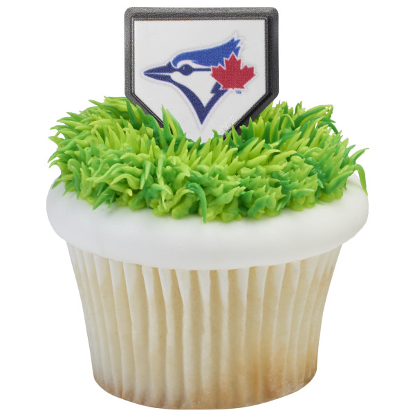 MLB® Home Plate Team Logo Cupcake Rings