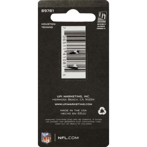 NFL Houston Texans Key Blank Kwikset KW1/66