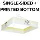 Single-Sided with Printed Bottom Graphic