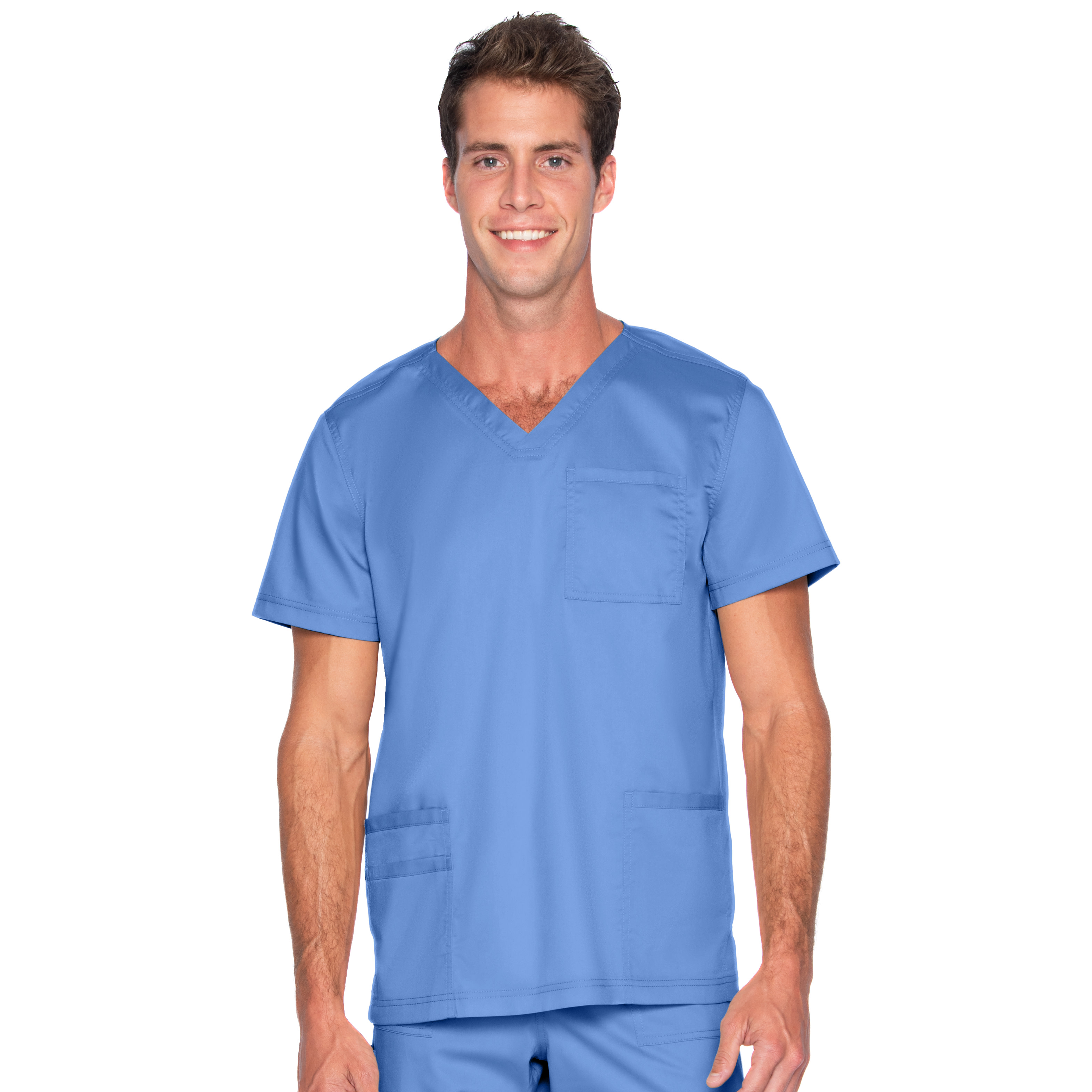 Buy Landau ProFlex Scrub Top for Men 2Way Stretch, 4 Pockets, Modern