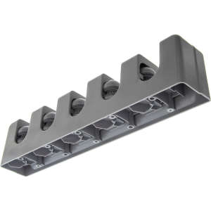 Carlisle, Roll 'N Grip™ 16.5" Roll ’N Grip Plus Broom & Brush Holder 16.5", Gray