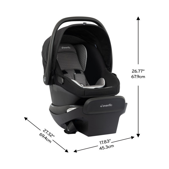 Revolve180 LiteMax NXT Rotational Infant Car Seat Specifications