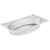 Full-size 4-inch-deep Super Pan® stainless steel super shape oval wild pan