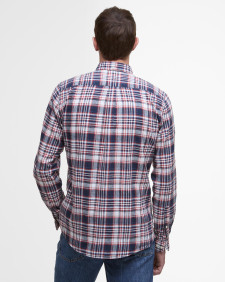 Bridport Linen Tailored Long-Sleeved Shirt Classic Navy