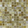 Shibui Naples Yellow 1×4 Herringbone Mosaic Silk