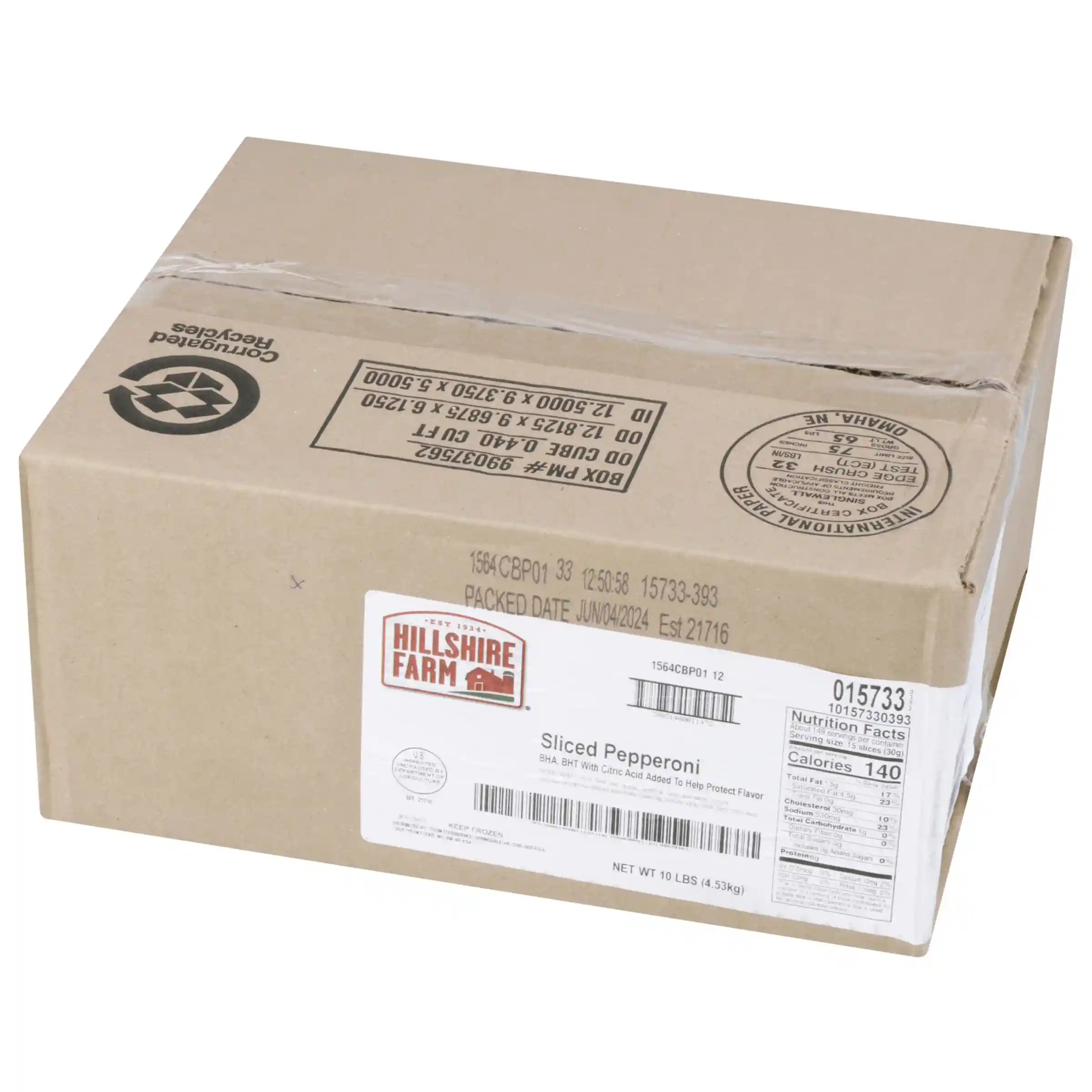 Hillshire Farm® Sliced Pepperoni, 14 slices per oz._image_5