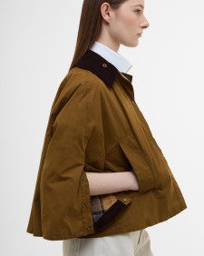 Barbour x ERDEM Trapezjacke Reversible Clover Showerproof 