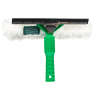 Unger, VisaVersa® , 10", Green/White, Rubber Squeegee