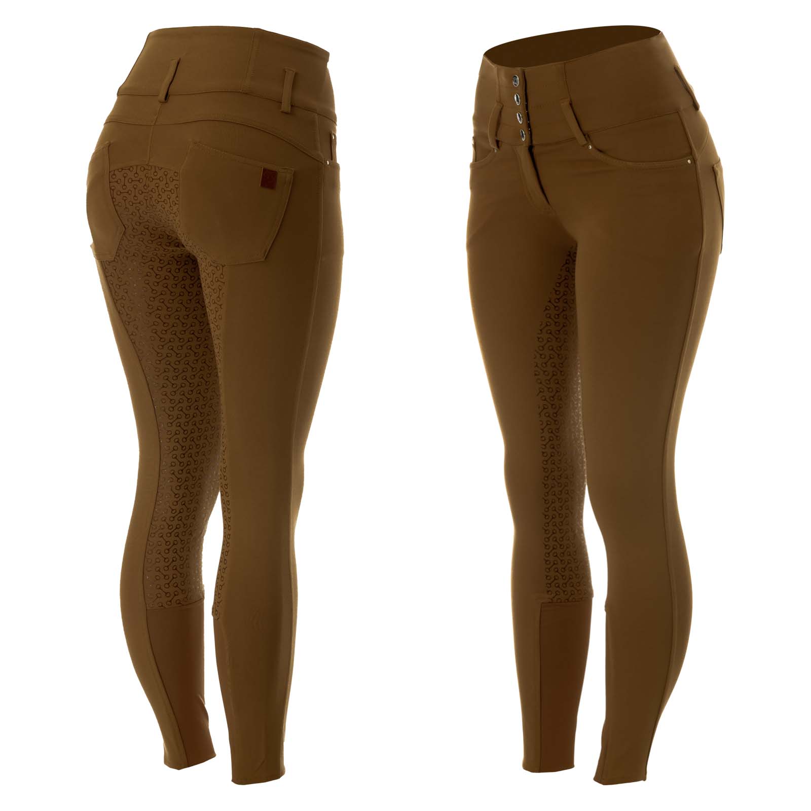Horze Tara Womens High Waist Silicone Full Seat Breeches