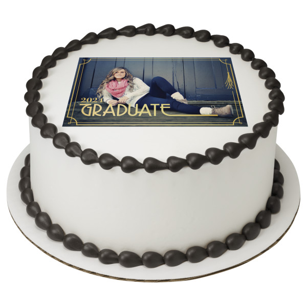 2024 Graduate PhotoCake® Edible Image® Frame