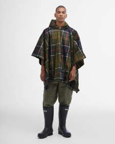 Tartan Poncho Showerproof 