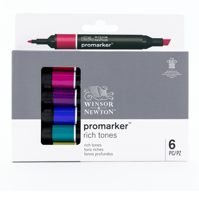 Promarker™, Rich Tones, Set of 6