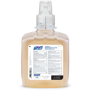 Gojo, PURELL®, Healthcare HEALTHY SOAP® 2.0% CHG Antimicrobial Foam Soap, CS6 Dispenser 1200 mL Cartridge