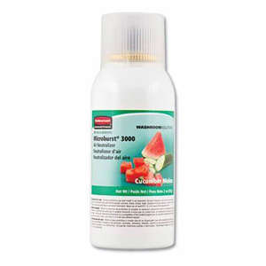 Rubbermaid Commercial, Microburst® 3000 Air Freshener Refill, Cucumber Melon,  2 oz Aerosol Can