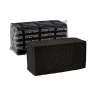 Boardwalk, Grill Brick, Rectangle, 8"x4", Black