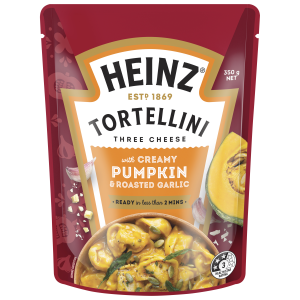  Heinz® Tortellini Three Cheese with Creamy Pumpkin & Roasted Garlic 350g 