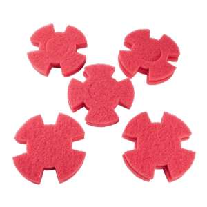 Tennant,  i-mop XL Round Floor Pad, 8.5", Red