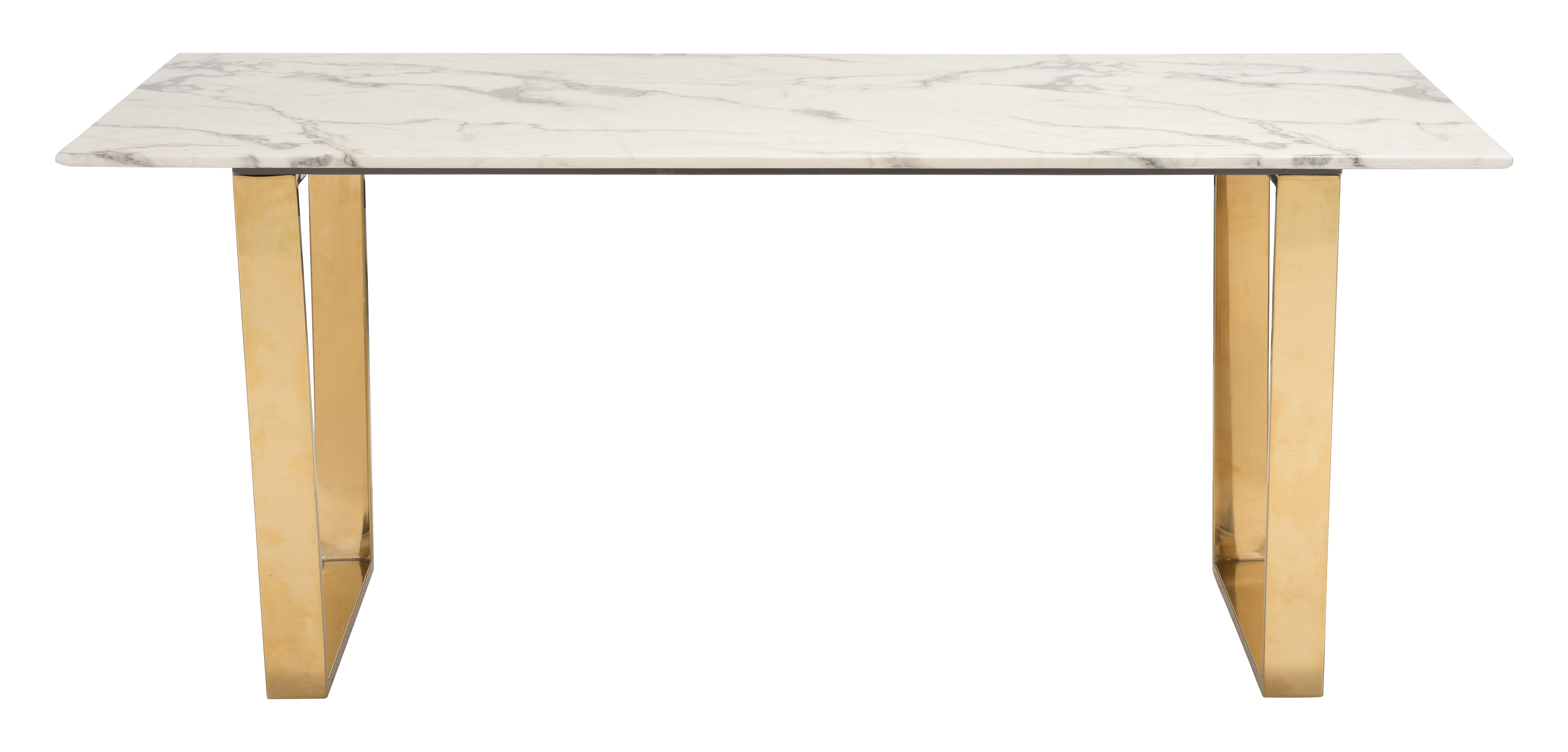 Atlas Dining Table White & Gold product image
