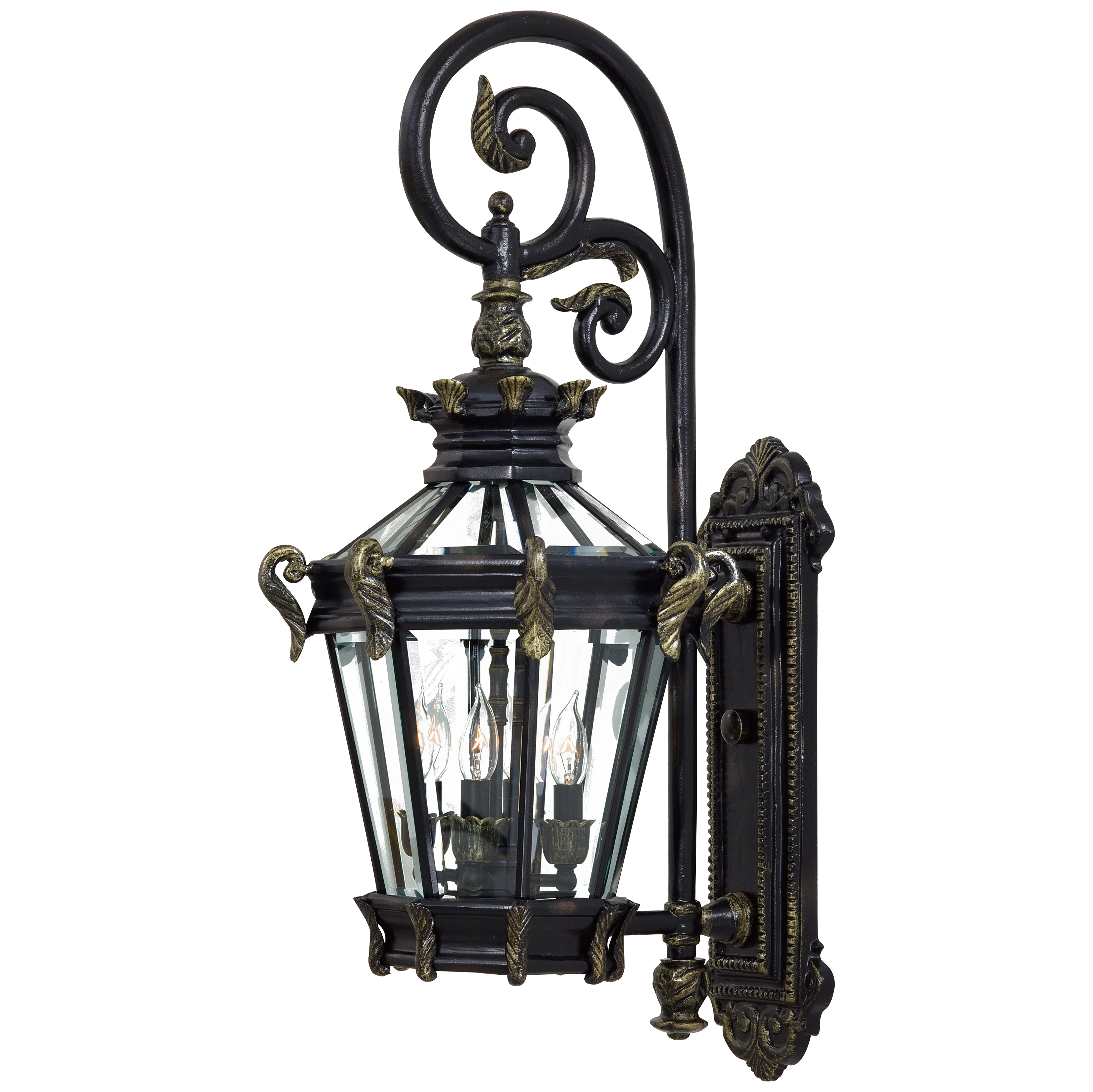 Stratford Hall™ - 4 Light Outdoor Wall Mount