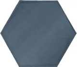 Teramoda Ink 6×7 Hexagon Field Tile Glossy