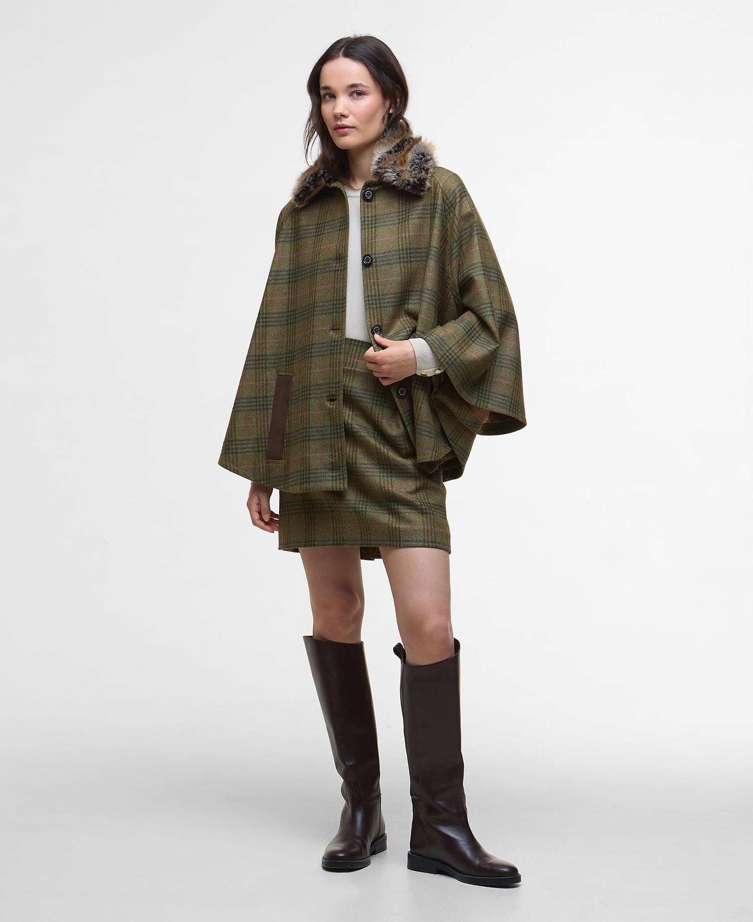 Mantella in lana Flax Lily image number 1