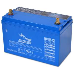 Fullriver Battery, DC115-12 Premium Deep Cycle AGM Battery