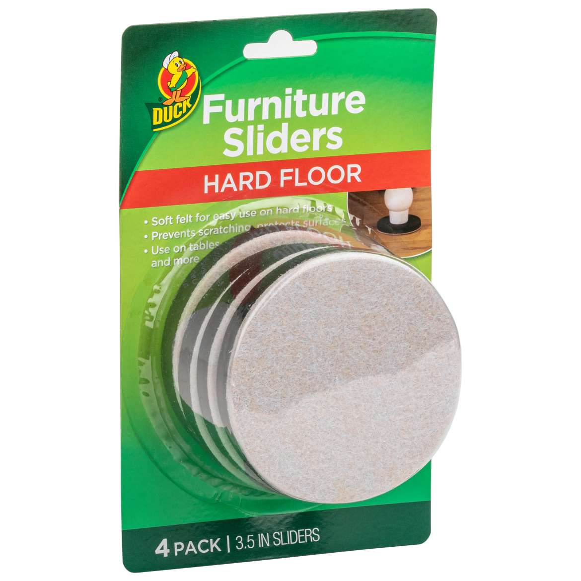 Duck® Brand Hardwood Floor Furniture Sliders Image