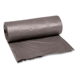 Boardwalk,  LLDPE Liner, 30 gal Capacity, 30 in Wide, 36 in High, 0.95 Mils Thick, Gray