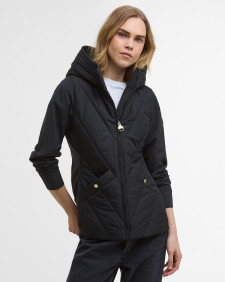 Diable Quilted Sweatshirt Black